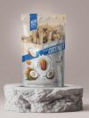 Coconut White Chocolate Dates with Crunchy Almond, Net Weight: 250g | 12 Pieces Per Box