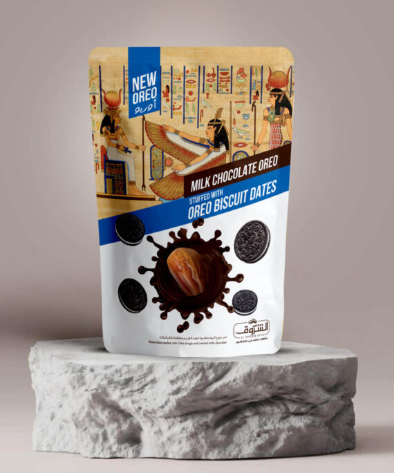 Oreo Biscuit Milk Chocolate Dates, Net Weight: 250g | 12 Pieces Per Box